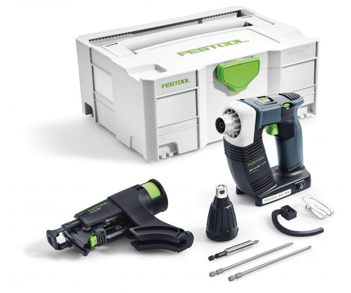 Фото Аккумуляторный шуруповёрт для гипсокартона Festool DuraDrive DWC 18-2500 Li-Basic в интернет-магазине ToolHaus.ru